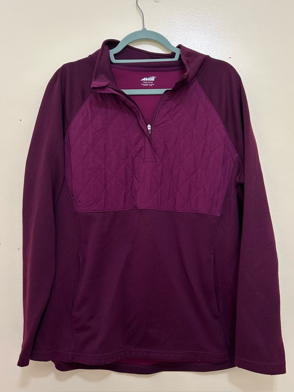 Women’s Avia Fuchsia Zipper Sweatshirt